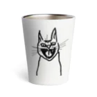 ミミモモデザインのおこねこ Thermo Tumbler