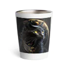 キッチンファラオの黒猫デザイン☆ Thermo Tumbler