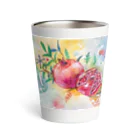 ୨୧┈お結び┈୨୧の幸を願うザクロ Thermo Tumbler