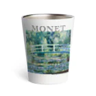 MUGEN ARTのモネ　睡蓮の池と日本の橋　Claude Monet　 Thermo Tumbler