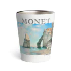 MUGEN ARTのモネ　エトルタの断崖  Claude Monet Thermo Tumbler