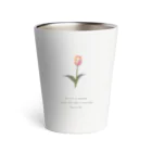 rilybiiのSakura Peach Tulip . Thermo Tumbler