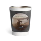 Mermaidmomoの海を大切に　keep our ocean clean Thermo Tumbler