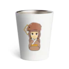 vanillabeansのいのししさん Thermo Tumbler