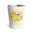 mariechan_koboの034 シロハラインコpairs Justice! Thermo Tumbler