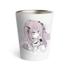 blossomのピンク✖紫系の地雷女の子 Thermo Tumbler