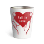 t-shirts-cafeのFall in love Thermo Tumbler