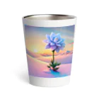 yukimiriumの雪原の雪花 Thermo Tumbler