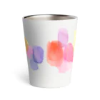 c5watercolorの水彩ペイント・カラフルその2 Thermo Tumbler