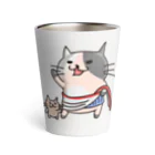 ひよこ男爵とまだむにゃんのにゃうぐすとぅす Thermo Tumbler