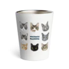 みきぞーん｜保護猫 ミッキー画伯と肉球とおともだちのmuchaguraainima Thermo Tumbler