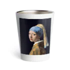 世界美術商店の真珠の耳飾りの少女 / Girl with a Pearl Earring Thermo Tumbler