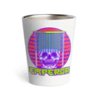 中華呪術堂（チャイナマジックホール）の【前面】skeleton emperor Thermo Tumbler