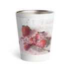 MICHU_COQUETTEのmilk in STRAWBERRY Thermo Tumbler