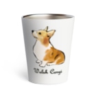 犬グッズの店しえるぶるーのコーギー　～犬種シリーズ～ Thermo Tumbler