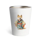 Kimonoの着物柴り(A Shiba Inu in a kimono.) Thermo Tumbler