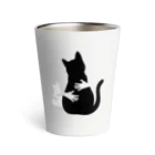 ヤマトナデシコのI ❤️CAT Thermo Tumbler