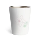 Glass Gardenの赤い梅 Thermo Tumbler