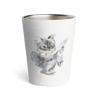 猫のきぬくんのお店の勇者にゃん Thermo Tumbler