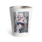 KAZAHANAの雨上がりの少女 Thermo Tumbler