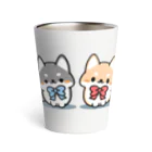 DECORのしばいぬツインズ あいさつ ver. Thermo Tumbler