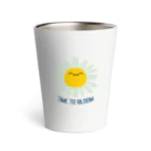 jamfish_goodiesのお花SMILE Thermo Tumbler