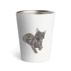 あき缶のからふるねこ Thermo Tumbler