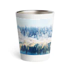 Let's Go for a Walkのwhite forest Thermo Tumbler