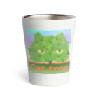 Charamaru MarketのＣＡＴ　ＴＲＥＥ Thermo Tumbler