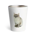 元野良猫しらたまグッズの元野良猫しらたま Thermo Tumbler