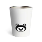 ヨープキャンが気になったのケロっ子 ヘッド ブラック ポイント Thermo Tumbler