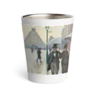 世界美術商店のパリの通り、雨 / Paris Street; Rainy Day Thermo Tumbler