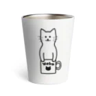 TGTの【猫コップ】 Thermo Tumbler