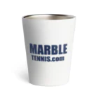 MABLE-TENNIS.comのMARBLE TENNIS.com (Navy logo） サーモタンブラー