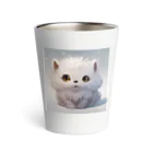 mika0361の「ふわふわにゃんこ (Fuwafuwa Nyanko)」 Thermo Tumbler