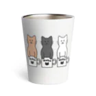 TGTの【猫コップ】 Thermo Tumbler