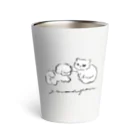 hito reimeiの猫パンチ　クリア Thermo Tumbler