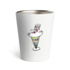 幸運のねこ。にょにょ。の幸運のねこ。にょにょ。no.気分はスイーツ♡ Thermo Tumbler