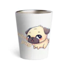 furebuhi　clubのCUTE PUG！ Thermo Tumbler