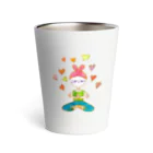 onmycolorの楽描き店のそばかすこちゃん with LOVE Thermo Tumbler