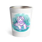 いつもおおきに！たけじいちゃんのWhite Tiger Baby Sigi Thermo Tumbler