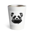 Shiba_IncのHeadphones & Pandas（ヘッドホン & パンダ） Thermo Tumbler