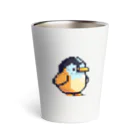 18ban's shopのピクセルデザイン　ペンギン1 Thermo Tumbler