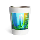 やさぐれメタルの未来都市TANTAN Thermo Tumbler