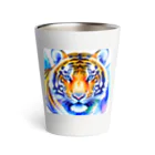 ZUKASAMAのワイルドな虎🐯 Thermo Tumbler