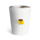 かっちゃん【とんがりにっと】のはらぺこプリンくん Thermo Tumbler