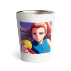 🎨デザイン宮殿🛍️の戦う乙女 Thermo Tumbler