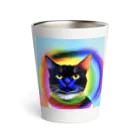 湊翔パパの趣味部屋の虹猫 Thermo Tumbler