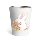 🌸hanausa🐰のうさぎとドーナツ２ Thermo Tumbler