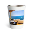 DapperMixのシーサイドカフェグッズ Thermo Tumbler